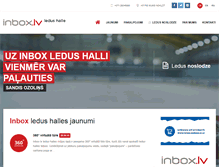 Tablet Screenshot of inboxledushalle.lv